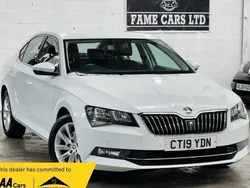 White Used 2019 Skoda Superb SE Hatchback | £7,000 (A bit pricey)