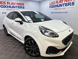 White Used 2022 Ford Puma Gen-E ST-Line SUV | £17,499 (A bit pricey)
