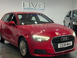 Red Used 2018 Audi A3 Sportback Design Hatchback | £12,444 (Good price)