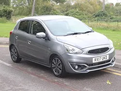 Grey Used 2017 Mitsubishi Mirage Hatchback | £5,250 (Fair price)