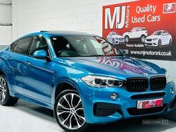 Blue Used 2018 BMW X6 M Sport SUV | £24,995 (Fair price)