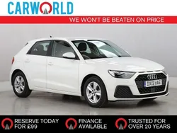 White Used 2019 Audi A1 Sportback Design Hatchback | £10,990 (Good price)