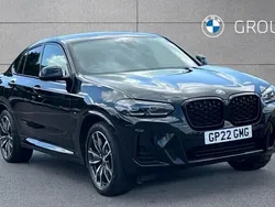 Black Used 2022 BMW X4 M Sport SUV | £37,875 (Fair price)