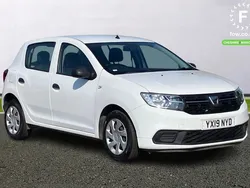 White Used 2019 Dacia Sandero Essentiel Hatchback | £6,199 (Fair price)
