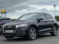 Blue Used 2020 Audi Q5 S-Line SUV | £22,745 (Fair price)