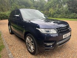 Blue Used 2016 Land Rover Range Rover Sport HSE Dynamic SUV | £16,995 (Fair price)