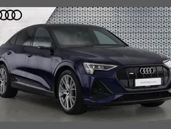 Blue Used 2021 Audi e-tron Sportback Comfort SUV | £29,338 (Expensive)