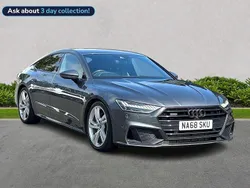 Grey Used 2018 Audi A7 S-Line Hatchback | £24,393 (A bit pricey)