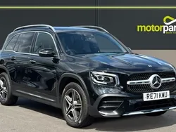 Cosmos black metallic Used 2021 Mercedes GLB200 AMG Line Premium SUV | £28,500 (Fair price)