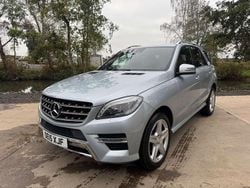Silver Used 2015 Mercedes ML350 AMG line SUV | £13,150 (Fair price)