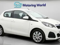 White Used 2021 Peugeot 108 Active Hatchback | £8,000 (Fair price)