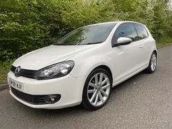 White Used 2009 VW Golf VI GT Hatchback | £3,495 (Fair price)