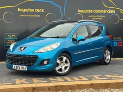 Blue Used 2013 Peugeot 207 Allure Estate | £5,490 (Expensive)