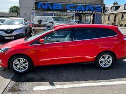 Red Used 2014 Ford Focus Titanium Estate | £6,495 (Fair price)