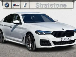 White Used 2021 BMW M550 Shadowline Sedan | £42,799 (Super price)
