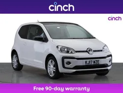 White Used 2017 VW up! high up! Hatchback | £8,249 (Fair price)