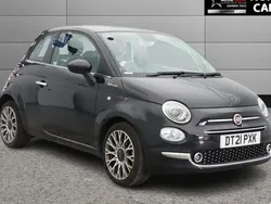 Black Used 2021 Fiat 500 Dolcevita Hatchback | £10,300 (Fair price)