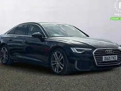 Black Used 2021 Audi A6 S-Line Sedan | £22,599 (Good price)