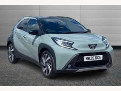Tarragon with black New 2025 Toyota Aygo Hatchback | £15,991 (A bit pricey)