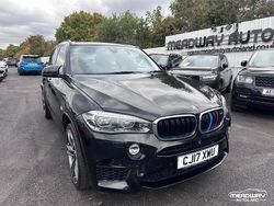 Black Used 2017 BMW X5 M Comfort Edition SUV | £25,750
