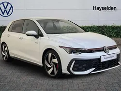 White Used 2024 VW Golf VIII GTI Hatchback | £32,985 (Fair price)