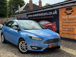 Blue Used 2016 Ford Focus Zetec Hatchback | £4,684 (Fair price)