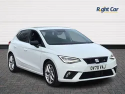 White Used 2020 Seat Ibiza FR Hatchback | £12,999 (Fair price)