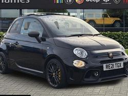 Black Used 2021 Abarth 595 Competizione Hatchback | £18,495 (Expensive)