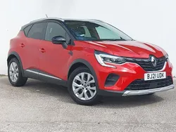 Red Used 2021 Renault Captur Iconic SUV | £13,298 (Fair price)