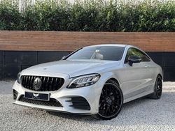 Silver Used 2019 Mercedes C300 AMG line Coupe | £19,490 (Fair price)