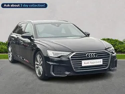 Black Used 2021 Audi A6 Design Estate | £29,022 (Good price)