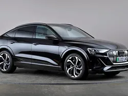 Black Used 2022 Audi e-tron Black Edition SUV | £28,498 (Fair price)