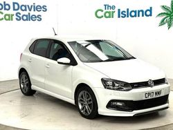 White Used 2017 VW Polo R-line Hatchback | £10,350 (Fair price)