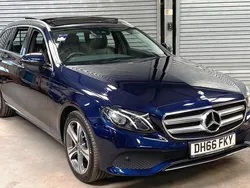Blue Used 2017 Mercedes E350 Premium Estate | £16,950 (Fair price)