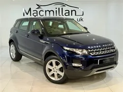 Blue Used 2015 Land Rover Range Rover evoque Pure SUV | £10,995 (Fair price)