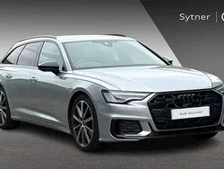 Silver Used 2025 Audi A6 Black Edition Estate | £44,000 (Expensive)