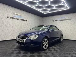 Blue Used 2007 VW Eos Sport Cabriolet | £2,499 (Fair price)