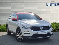 Pure white Used 2019 VW T-Roc Design SUV | £16,200 (Fair price)