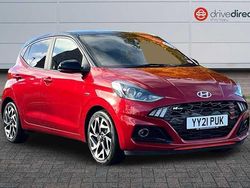 Red Used 2021 Hyundai i10 N Line Hatchback | £11,134 (Fair price)