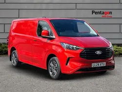 Red Used 2024 Ford Transit Custom Limited Van | £23,795 (Super price)