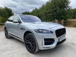 Silver Used 2016 Jaguar F-Pace R-Sport SUV | £12,290 (Fair price)