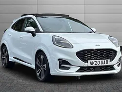 Frozen white Used 2020 Ford Puma Gen-E ST-Line X Hatchback | £15,000