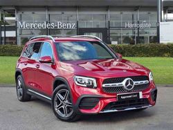 Red Used 2021 Mercedes GLB200 AMG line SUV | £24,950 (Fair price)