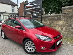 Red Used 2012 Ford Focus Titanium Hatchback | £2,895 (Good price)