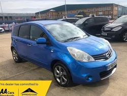 Blue Used 2010 Nissan Note N-TEC MPV | £1,757 (Good price)