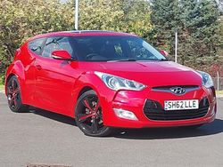 Red Used 2012 Hyundai Veloster Sport Hatchback | £5,698 (Good price)