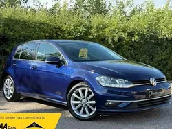 Blue Used 2018 VW Golf VII GT Hatchback | £10,495 (Fair price)