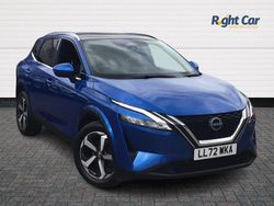 Blue Used 2022 Nissan Qashqai N-Connecta SUV | £14,999 (Fair price)