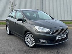 Grey Used 2018 Ford C-MAX Titanium MPV | £9,695 (A bit pricey)