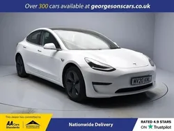 White Used 2020 Tesla Model 3 Long Range Sedan | £20,280 (Expensive)